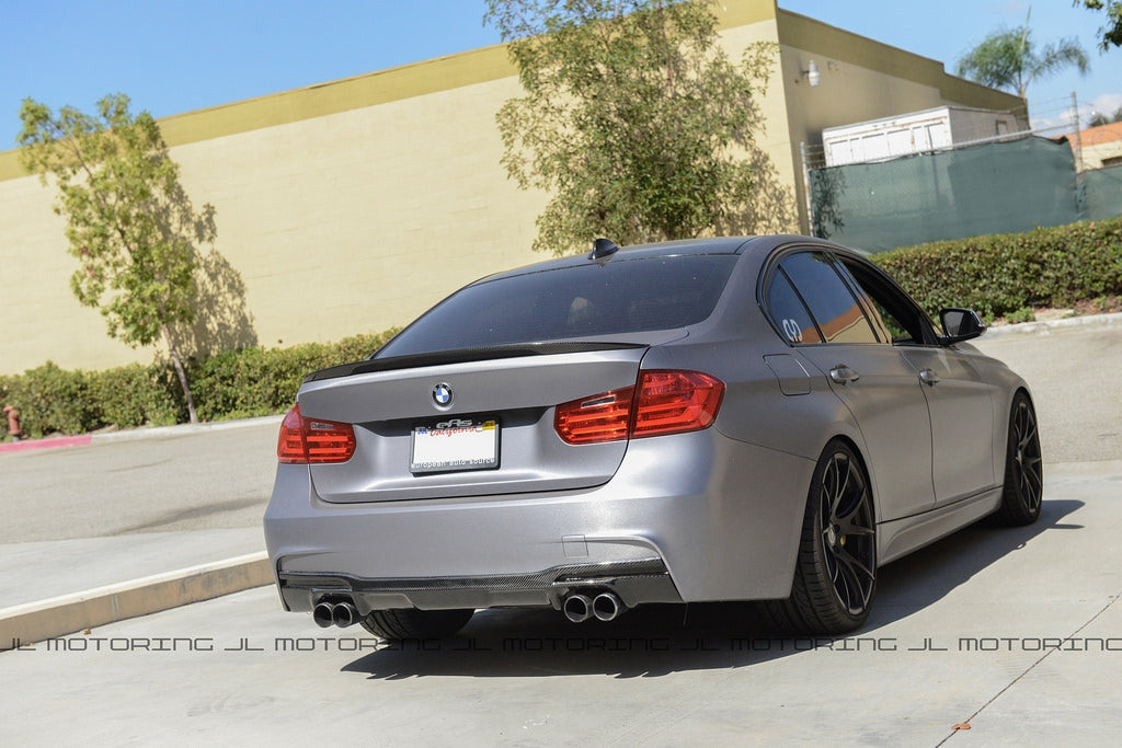 BMW F80 M3 F30 3 Series Performance Style Carbon Fiber Trunk Spoiler