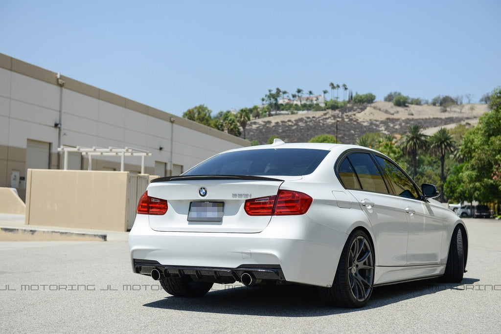 BMW F80 M3 F30 3 Series Performance Style Carbon Fiber Trunk Spoiler