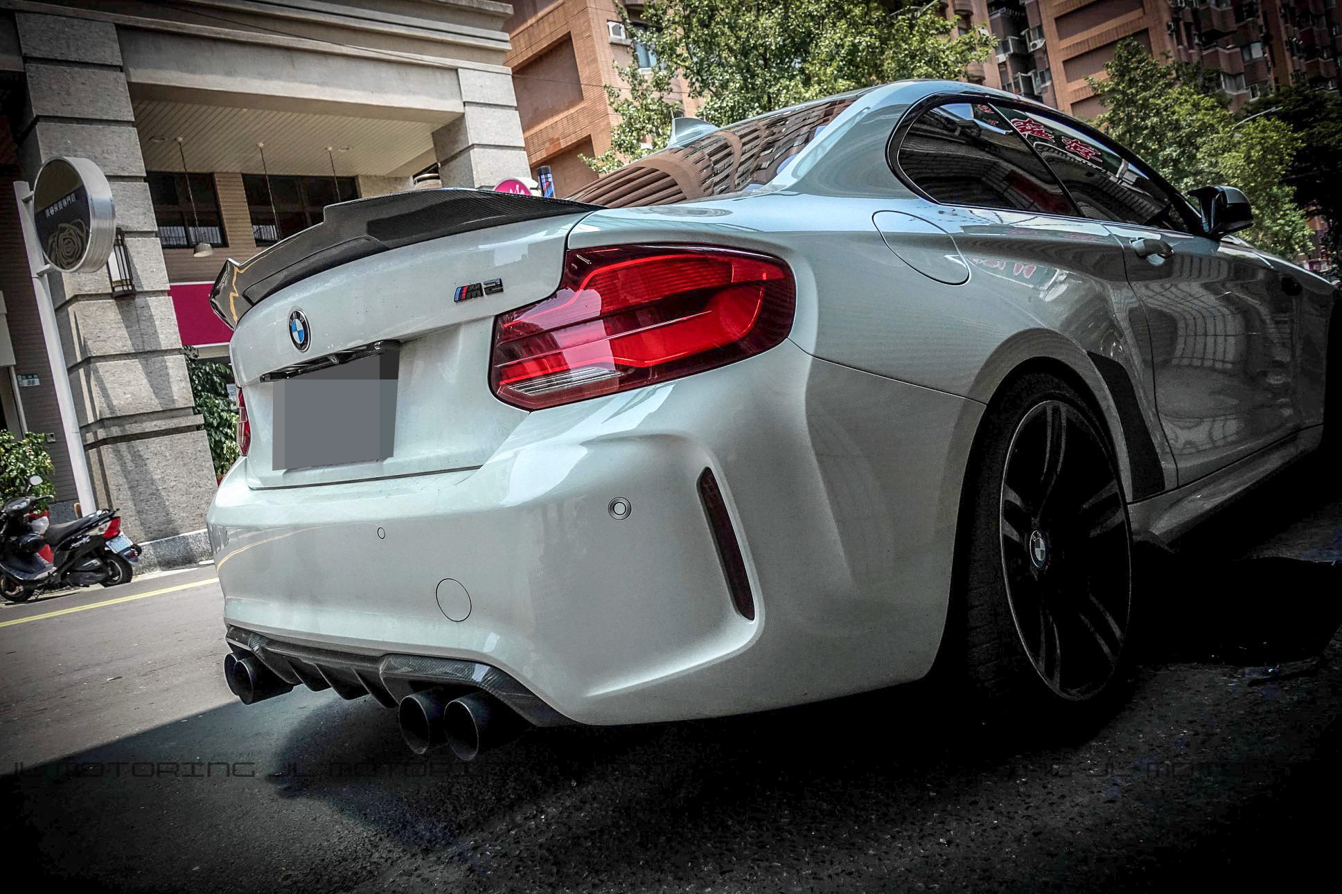 BMW F22 228 230 M235 M240 F87 M2 M2C GTX Carbon Fiber Trunk Spoiler