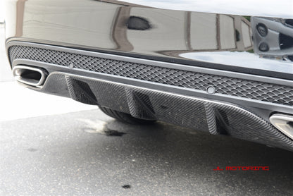 Mercedes Benz W205 C63 C300 C350 Sport Carbon Fiber Rear Diffuser