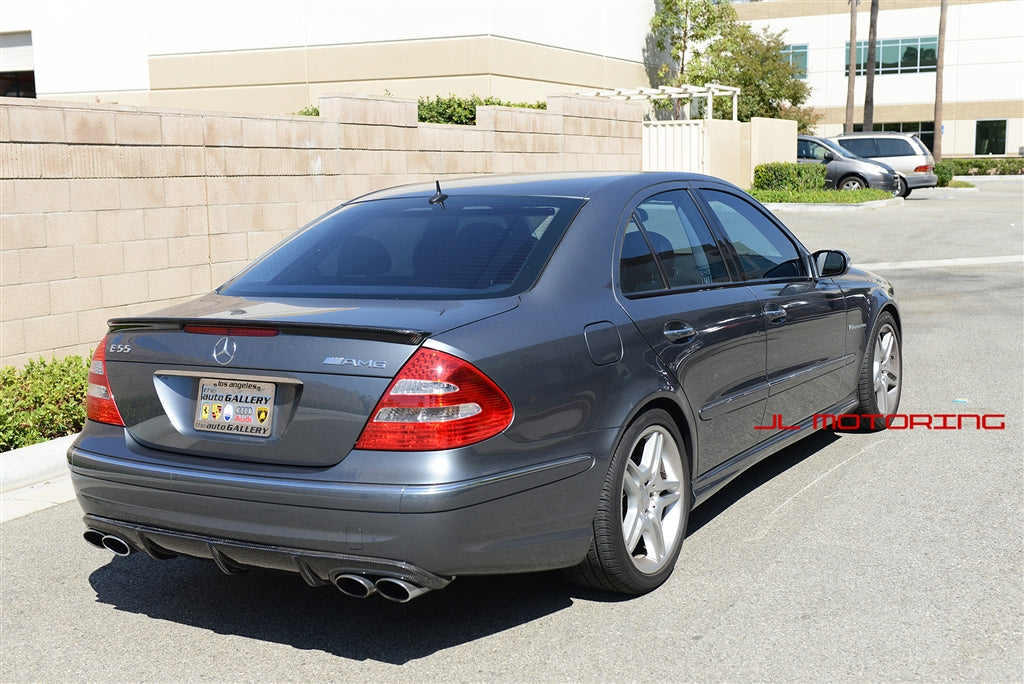 Mercedes W211 E55 AMG Carbon Fiber Rear Diffuser