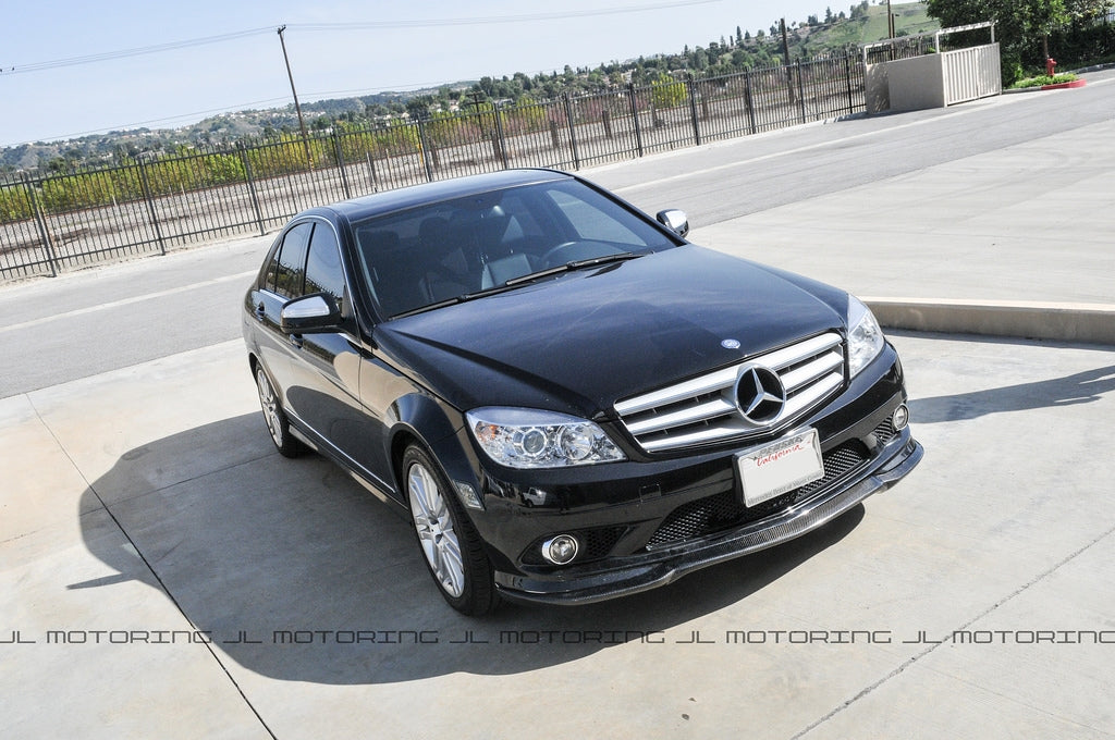 Mercedes Benz W204 Carbon Fiber Front Lip