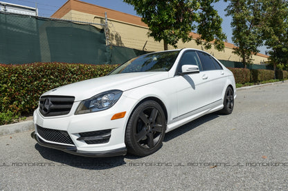 Mercedes Benz W204 C Class Carbon Fiber Front Lip