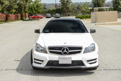 Mercedes Benz W204 C Class Carbon Fiber Front Lip