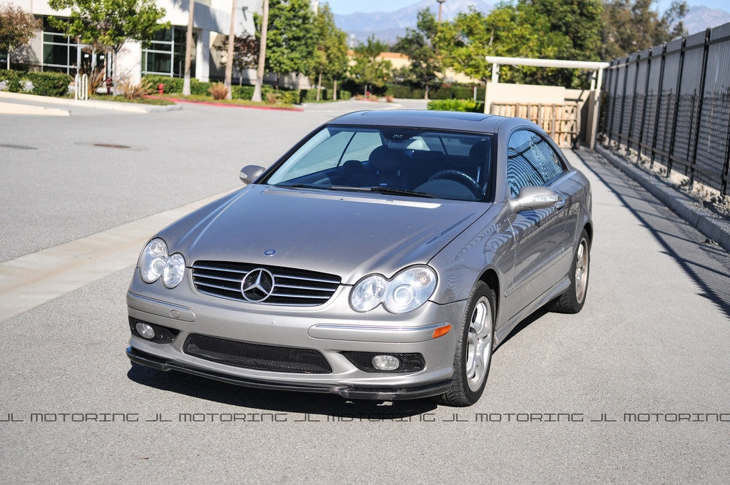 Mercedes Benz Carbon Fiber Front Lip W209 CLK AMG W203 C55 AMG
