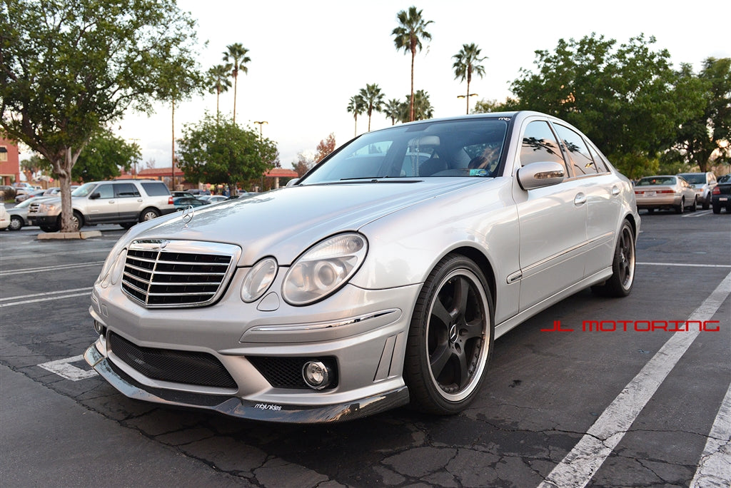 Mercedes Benz W211 E63 AMG Carbon Fiber Front Lip