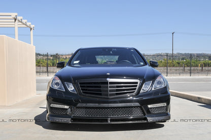 Mercedes Benz W212 E63 AMG Carbon Fiber Front Lip