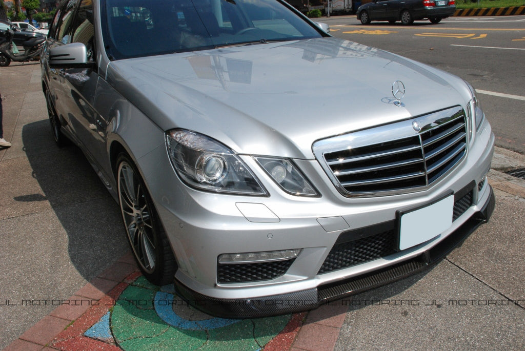 Mercedes Benz W212 E63 AMG Carbon Fiber Front Lip