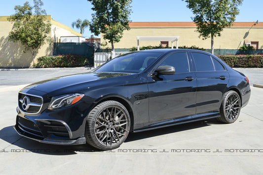 Mercedes Benz W213 E300 E400 E43 E53 AMG Carbon Fiber Front Lip