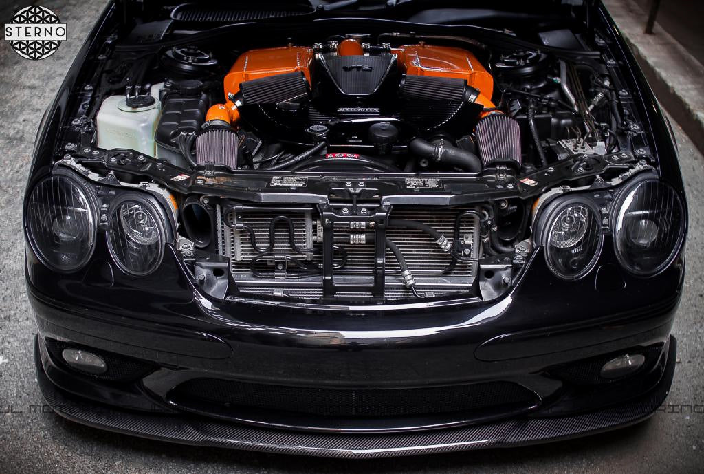 Mercedes W215 CL AMG Style Carbon Fiber Front Spoiler