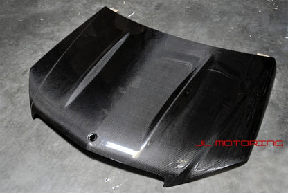 Mercedes W204 C63 Style Carbon Fiber Hood