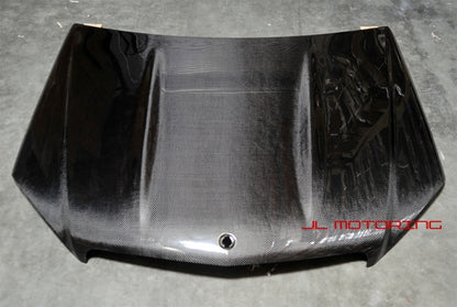 Mercedes W204 C63 Style Carbon Fiber Hood