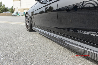 Mercedes Benz W204 C63 Carbon Fiber Side Skirts