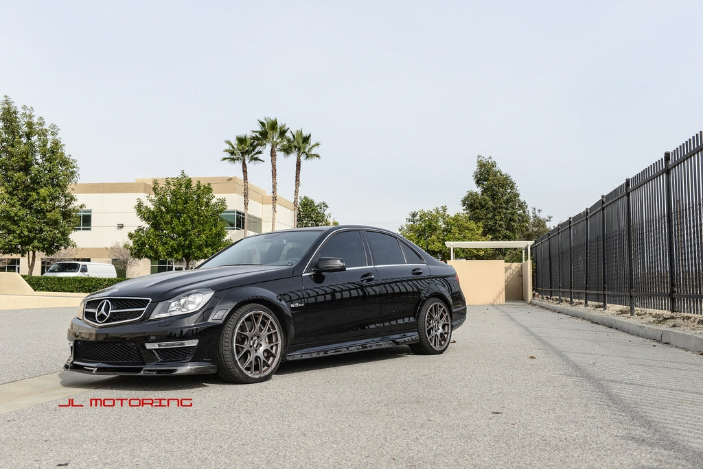 Mercedes Benz W204 C63 Carbon Fiber Side Skirts