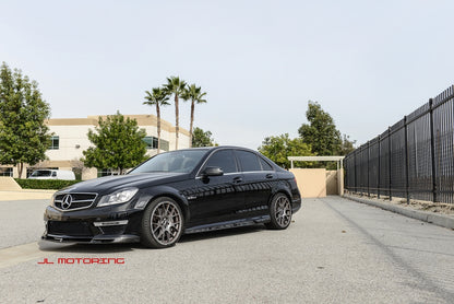 Mercedes Benz W204 C63 Carbon Fiber Side Skirts
