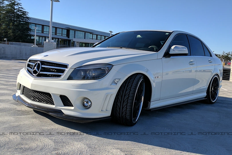 Mercedes Benz W204 C63 AMG Carbon Fiber Side Skirts
