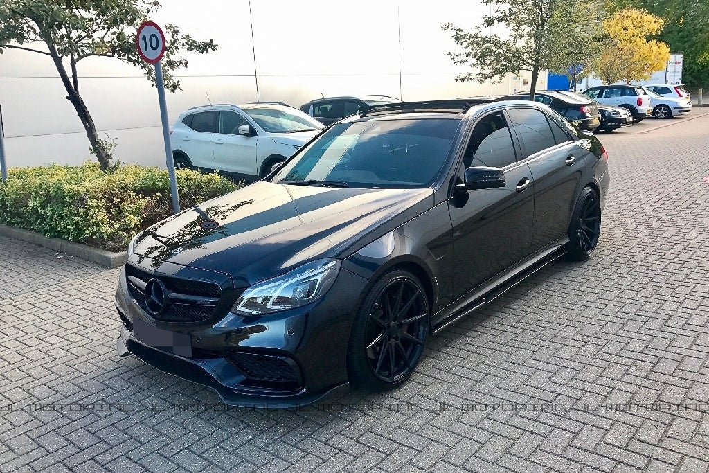 Mercedes Benz W212 E63 AMG Carbon Fiber Side Skirts