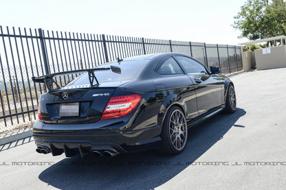 Mercedes Benz W204 C63 AMG Black Series Carbon Fiber Trunk Wing