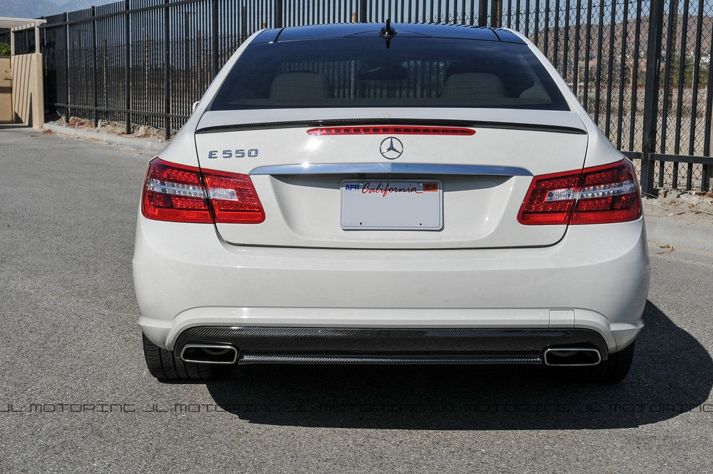 Mercedes C207 A207 E Coupe AMG Style Carbon Fiber Trunk Spoiler