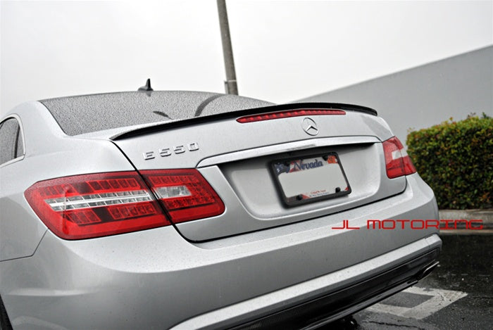 Mercedes C207 A207 E Coupe AMG Style Carbon Fiber Trunk Spoiler