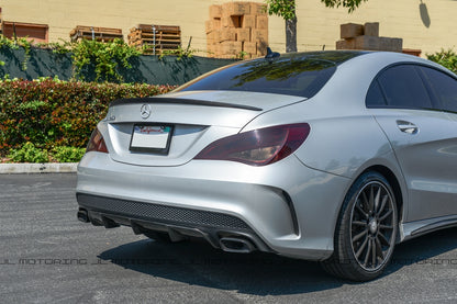 Mercedes Benz C117 CLA Class Carbon Fiber Trunk Spoiler