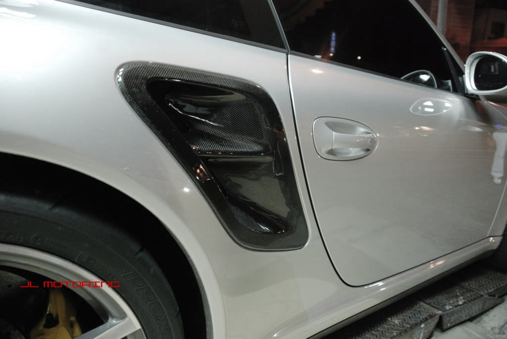 Porsche 997 Turbo Carbon Fiber Side Vents
