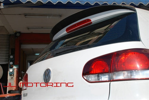 Volkswagen Golf 6 Carbon Fiber Roof Spoiler