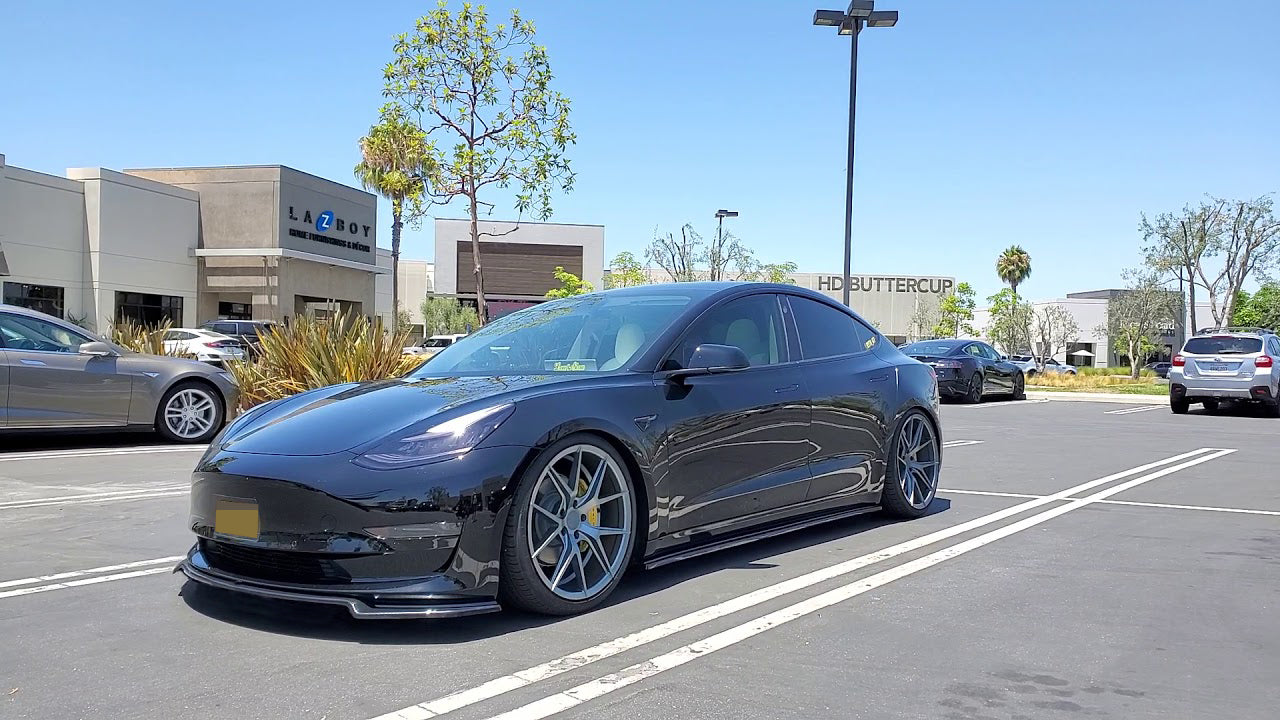 Tesla Model 3 Carbon Fiber Front Lip